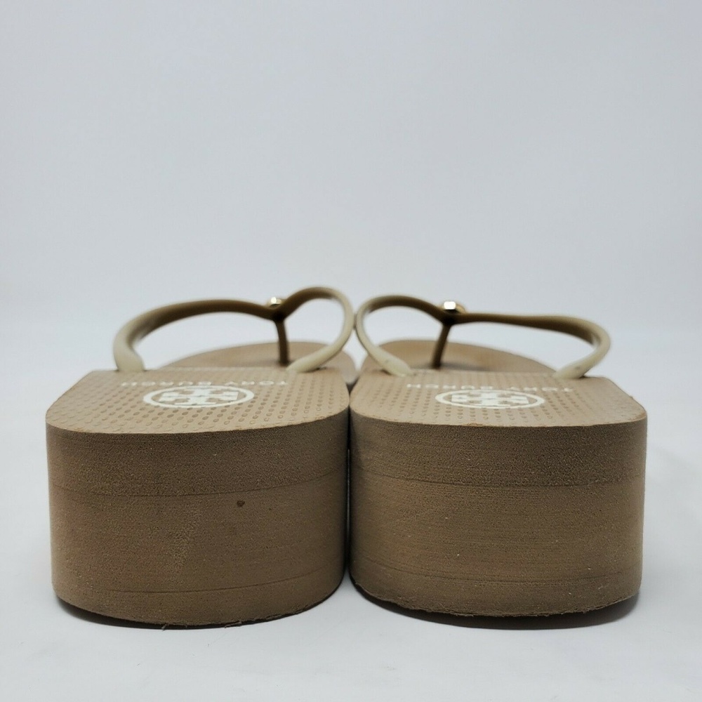 Tory Burch Logo Wedge Platform Flip Flop - Picture 4 of 7